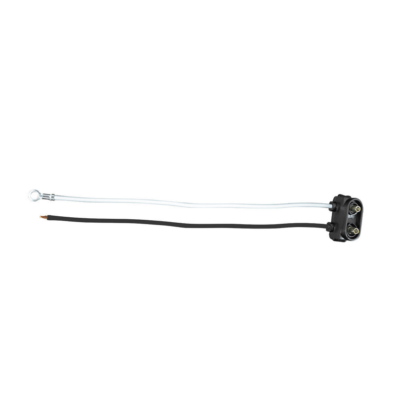 2 Wire Pigtail With 2 Prong Plug-6" Lead (20 Pcs)