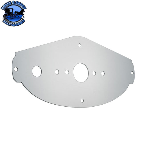 UP-34272 304 Stainless Steel Above Door Dome Light Plate For 2008-2017 Freightliner Cascadia Dome Light Plate Light Gray