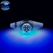 UP-34272 304 Stainless Steel Above Door Dome Light Plate For 2008-2017 Freightliner Cascadia Dome Light Plate Medium Blue