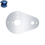 UP-34275 304 Stainless Steel Above Door Dome Light Plate For 1994-2025 Kenworth W900 Dome Light Plate Light Gray