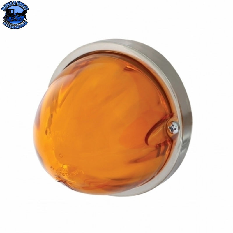 UP-34408 9 LED Dual Function GloLight Watermelon Flush Mount Kit - Amber LED/Amber Lens