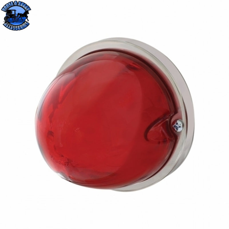 UP-34409 9 LED Dual Function GloLight Watermelon Flush Mount Kit - Red LED/Red Lens