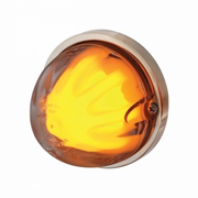 UP-34410 9 LED Dual Function GloLight Watermelon Flush Mount Kit - Amber LED/Clear Lens