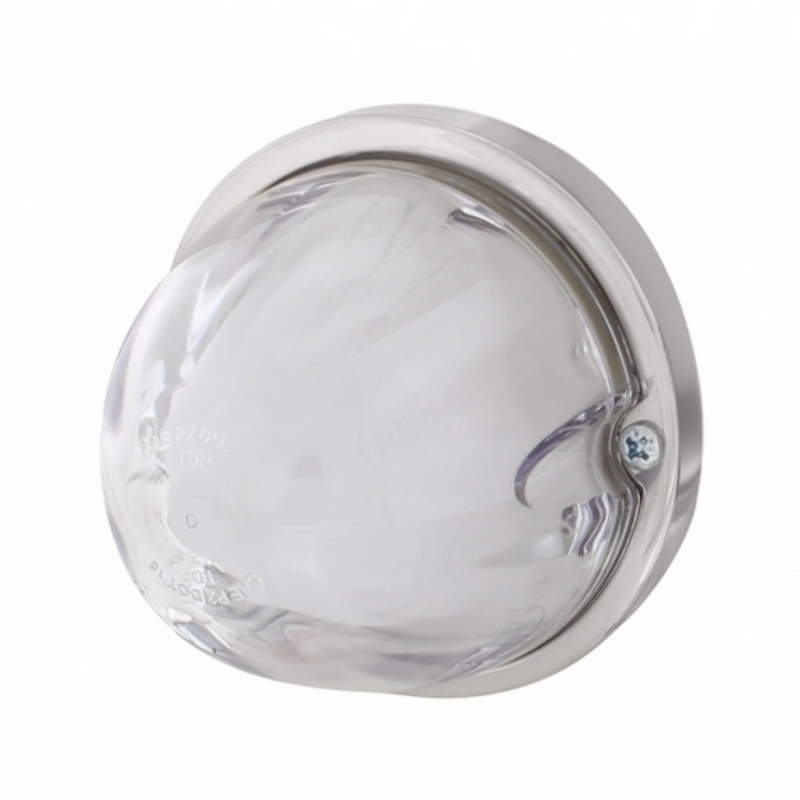 UP-34410 9 LED Dual Function GloLight Watermelon Flush Mount Kit - Amber LED/Clear Lens