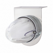 UP-34449 SS Bracket With 9 LED Dual Function Watermelon GloLight -Amber LED/Clear Lens