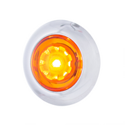 ArcBlast LED Dual Function 3/4" Mini Clearance/Marker Light - Amber LED/Amber Lens