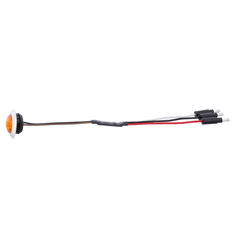 ArcBlast LED Dual Function 3/4" Mini Clearance/Marker Light - Amber LED/Amber Lens
