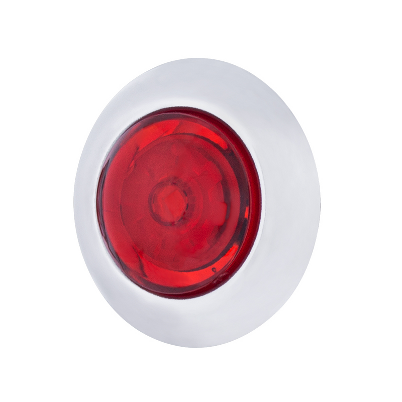 ArcBlast LED Dual Function 3/4" Mini Clearance/Marker Light - Red LED/Red Lens