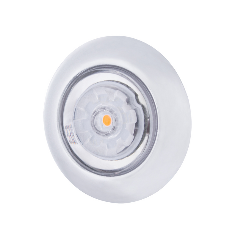 ArcBlast LED Dual Function 3/4" Mini Clearance/Marker Light - Amber LED/Clear Lens