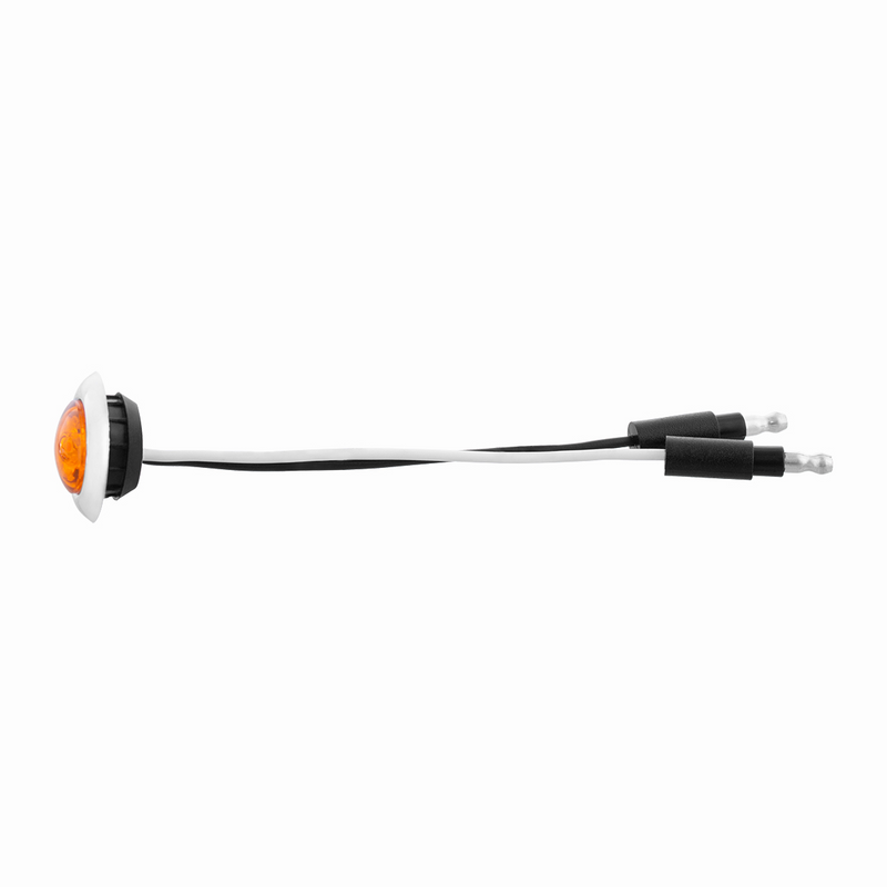 ArcBlast LED Single Function 3/4" Mini Clearance/Marker Light - Amber LED/Amber Lens