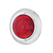 ArcBlast LED Single Function 3/4" Mini Clearance/Marker Light  - Red LED/Red Lens