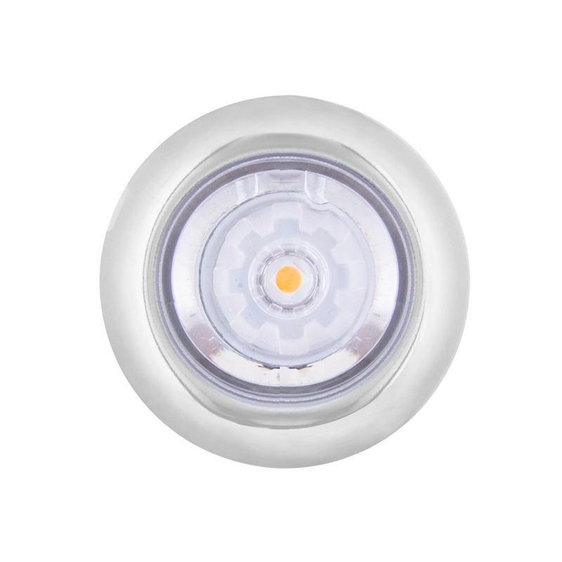 ArcBlast LED Single Function 3/4" Mini Clearance/Marker Light  - Amber LED/Clear Lens