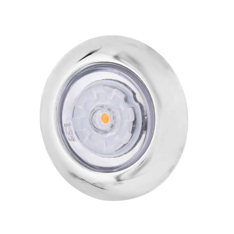 ArcBlast LED Single Function 3/4" Mini Clearance/Marker Light  - Amber LED/Clear Lens