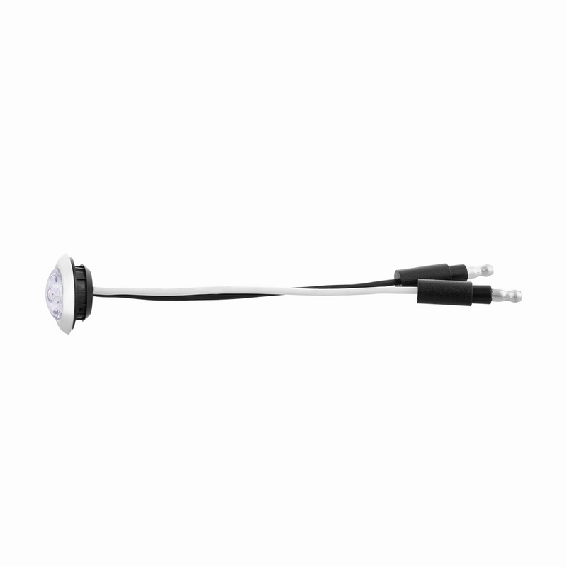 ArcBlast LED Single Function 3/4" Mini Clearance/Marker Light  - Red LED/Clear Lens