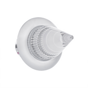 4 LED Dual Function 3/4" Mini Spike Light With SS Bezel (Clearance/Marker) - Red LED/Clear Lens