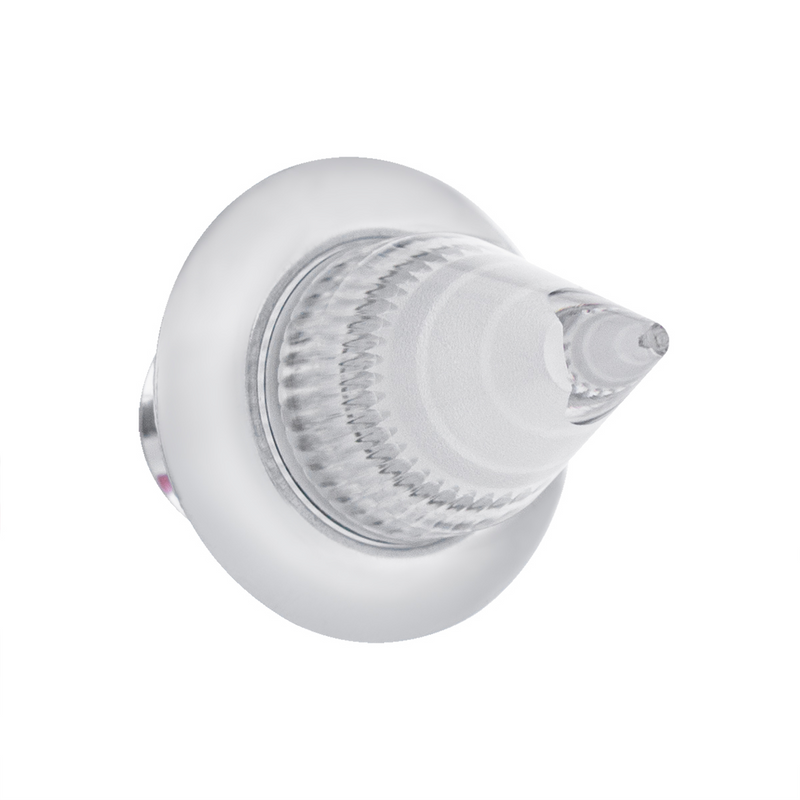4 LED Dual Function 3/4" Mini Spike Light With SS Bezel (Auxiliary/Utility) - White LED/Clear Lens