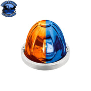 Glass Watermelon Light Kit With Double Fury 4 LED Light (Choose Color) WATERMELON KIT Amber & Blue Midnight Blue