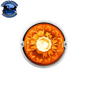 Glass Watermelon Light Kit With Double Fury 4 LED Light (Choose Color) WATERMELON KIT Amber & Blue,Amber & Green,Amber & Red,Amber & White,Red & Blue,Red & Green,Red & White Dark Orange