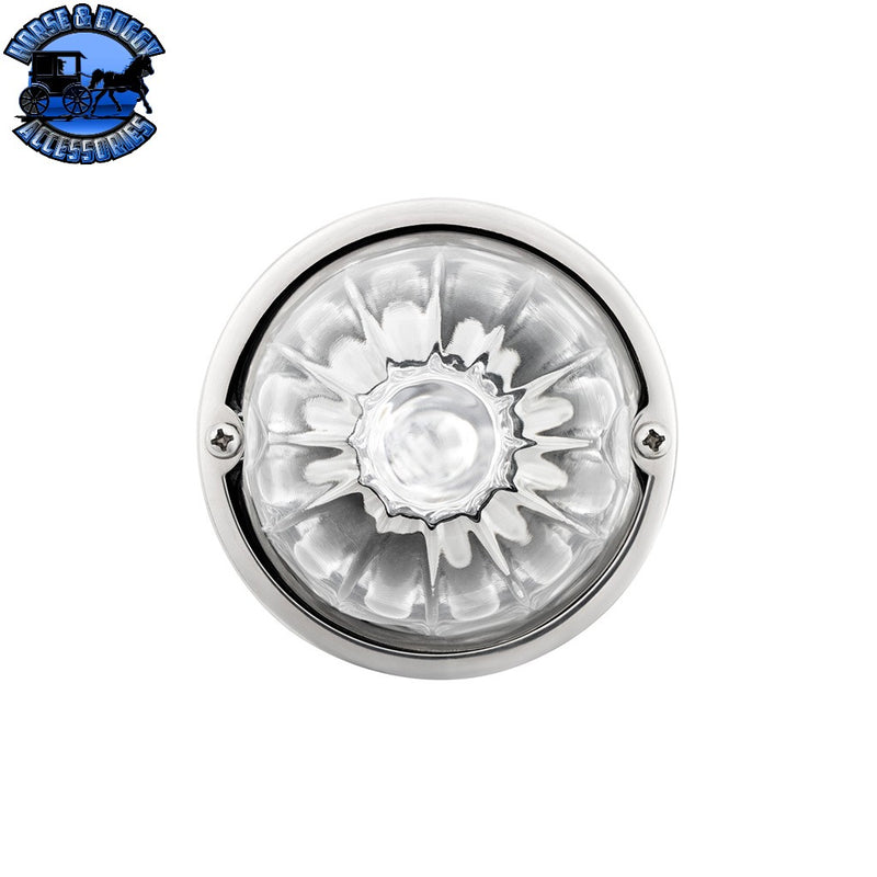 Glass Watermelon Light Kit With Double Fury 4 LED Light (Choose Color) WATERMELON KIT Amber & Blue,Amber & Green,Amber & Red,Amber & White,Red & Blue,Red & Green,Red & White Light Gray