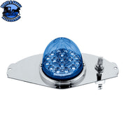 304 SS Above Door Dome Light Kit With 17 LED Double Fury Watermelon For 2008-2017 Freightliner Cascadia (Choose LED Color) Amber & Blue LED,Amber & Green LED,Amber & Red LED,Amber & White LED,Red & Blue LED,Red & Green LED,Red & White LED Midnight Blue