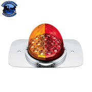 304 SS Turn Signal Light Kit With 17 LED Double Fury Watermelon For 2008-2017 Freightliner Cascadia (Choose Color) Turn Signal Light Kit Amber & Red LED Dark Slate Gray