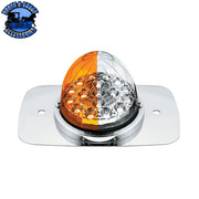 304 SS Turn Signal Light Kit With 17 LED Double Fury Watermelon For 2008-2017 Freightliner Cascadia (Choose Color) Turn Signal Light Kit Amber & White LED Dark Slate Gray