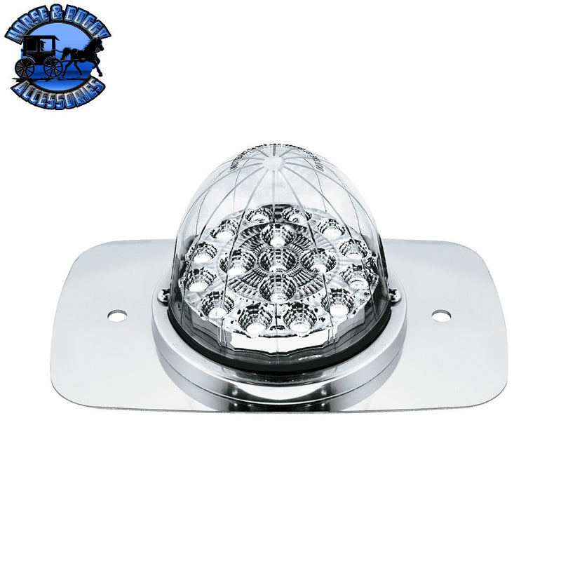 304 SS Turn Signal Light Kit With 17 LED Double Fury Watermelon For 2008-2017 Freightliner Cascadia (Choose Color) Turn Signal Light Kit Amber & Blue LED,Amber & Green LED,Amber & Red LED,Amber & White LED Dark Slate Gray