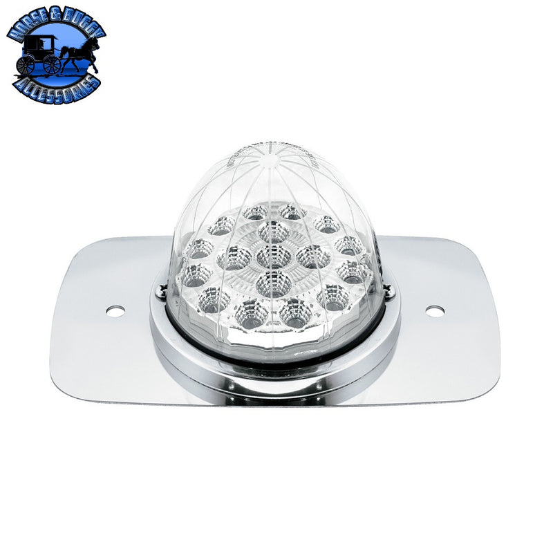 304 SS Turn Signal Light Kit With 17 LED Double Fury Watermelon For 2008-2017 Freightliner Cascadia (Choose Color) Turn Signal Light Kit Amber & Blue LED,Amber & Green LED,Amber & Red LED,Amber & White LED Light Gray