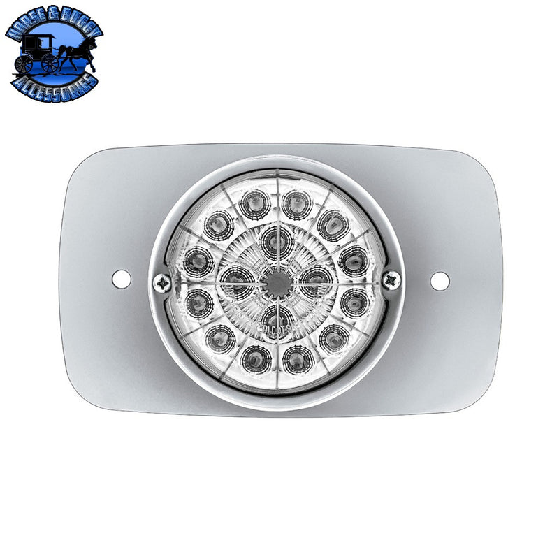 304 SS Turn Signal Light Kit With 17 LED Double Fury Watermelon For 2008-2017 Freightliner Cascadia (Choose Color) Turn Signal Light Kit Amber & Blue LED,Amber & Green LED,Amber & Red LED,Amber & White LED Gray