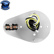 304 SS Above Door Dome Light Kit With 17 LED Double Fury Watermelon For 1994-2025 Kenworth W900 (Choose LED Color) Dome Light Kit Amber & Blue LED,Amber & Green LED,Amber & Red LED,Amber & White LED,Red & Blue LED,Red & Green LED,Red & White LED Gray