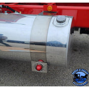 ss-1033 Stainless fuel tank watermelon light bracket fits-Kenworth 7 3/8” wide straps (sold in pairs) watermelon Dark Slate Gray