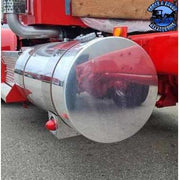 ss-1033 Stainless fuel tank watermelon light bracket fits-Kenworth 7 3/8” wide straps (sold in pairs) watermelon Dim Gray