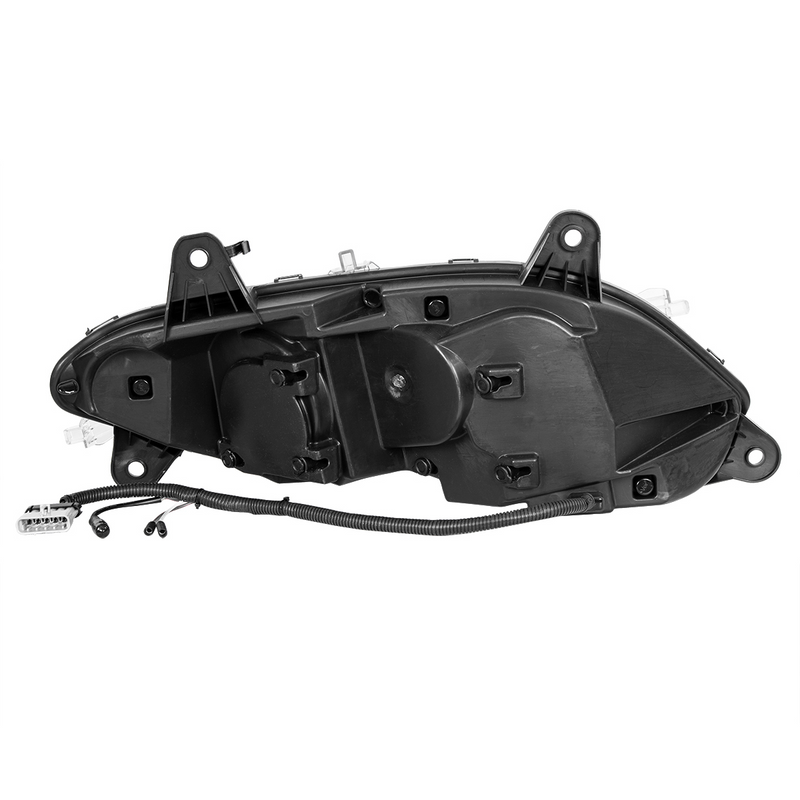 Chrome 17 LED Headlight For 2018-2026 International LT - Driver