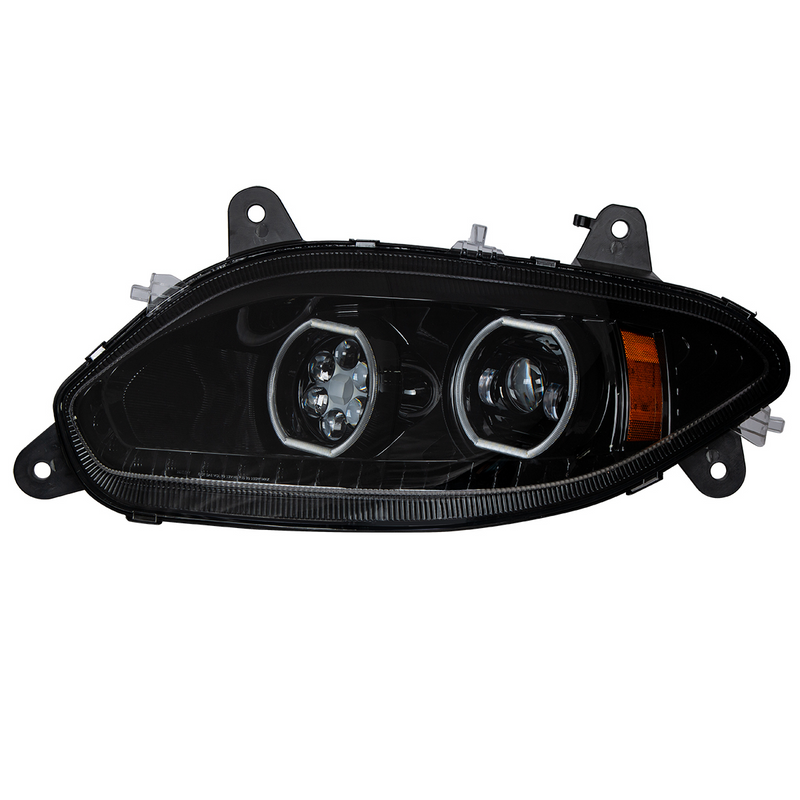Black 17 LED Headlight For 2018-2026 International LT - Driver