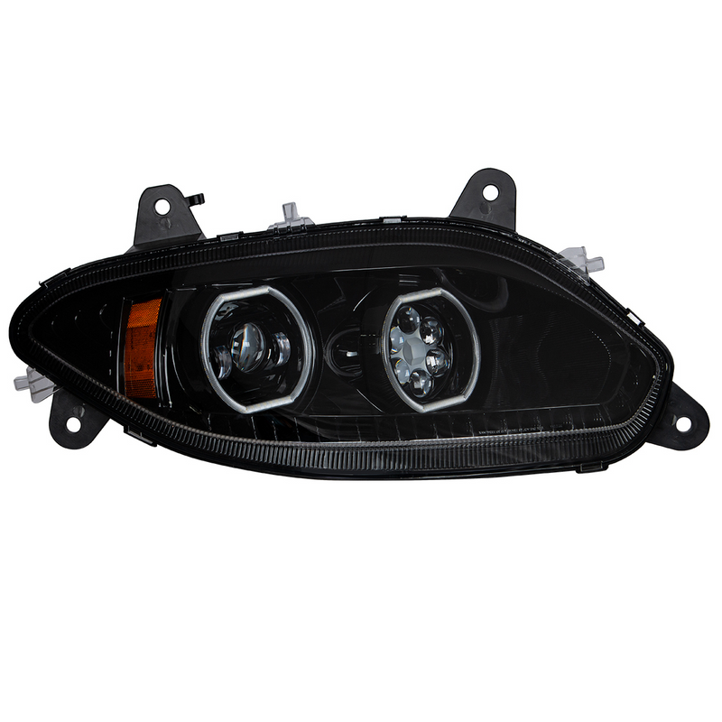 Black 17 LED Headlight For 2018-2026 International LT - Passenger
