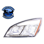 CHROME LED HEADLIGHT FOR 2018-2023 FREIGHTLINER CASCADIA - PAIR (Choose Color) (Choose Side) HEADLIGHT Chrome / Driver's Side,Chrome / Passenger's Side,Black / Driver's Side,Black / Passenger's Side Dark Slate Gray