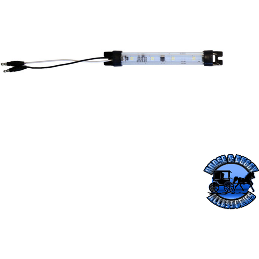 Black 358-1 White LED Strip Light, 6″ Multi-volt, poly bag
