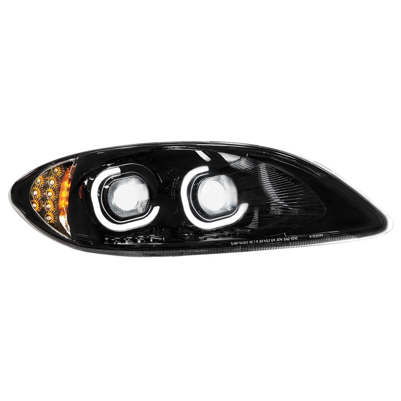 Blackout LED Headlight For 2006-2017 International Prostar - Passenger