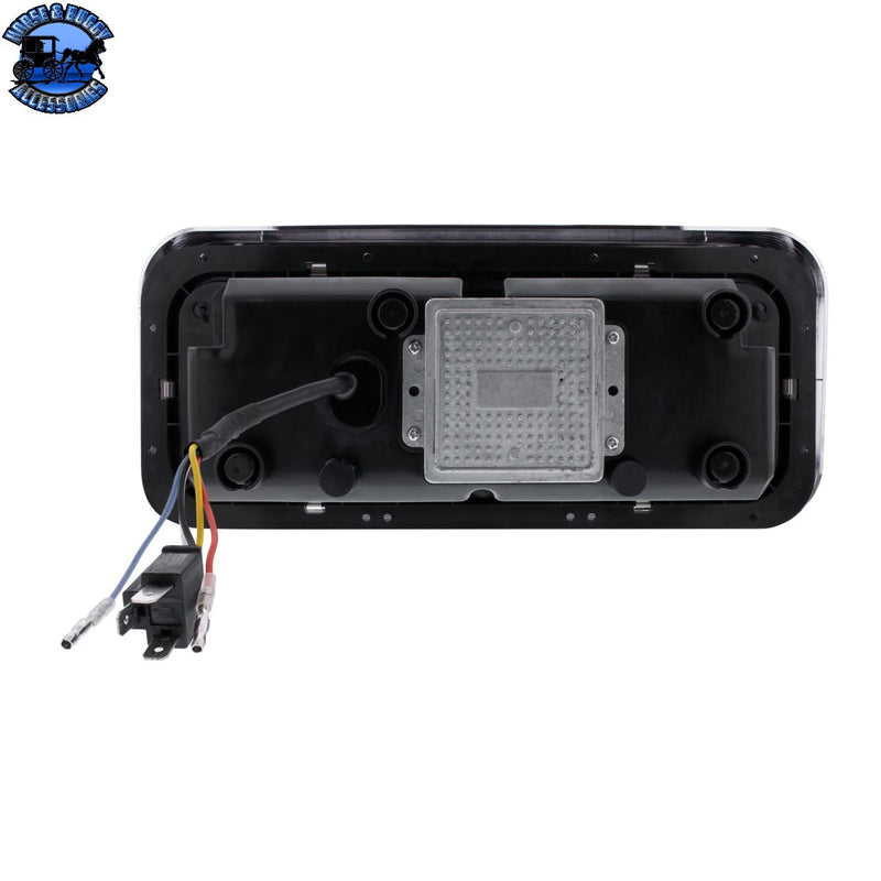 High Power 9 LED Headlight With LED Turn Signal & Position Light (CHOOSE DRIVER/PASSENGER)