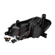 High Power 45 LED Blackout Headlight With Sequential Turn Signal For 2013-2021 Kenworth T680-Passenger