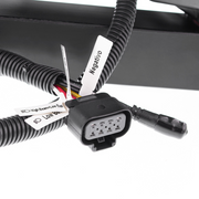 Chrome LED Headlight With Dual Color LED Light Bars For 2003-2017 Volvo VN/VNL - Passenger