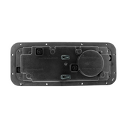 High Power LED Black Projection Headlight Assembly With Mounting Arm & Turn Signal - Driver