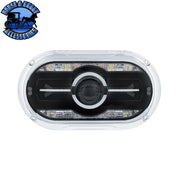 Full LED Projector One-Piece Style Headlight For Dual 5-3/4" Headlight Housing (Choose Color) HEADLIGHT Chrome,Black Dark Slate Gray