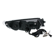 Black LED Projector Headlight With Rear Facing Turn Signal For International Durastar 2002-2018 - Driver