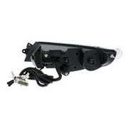 Black LED Projector Headlight With Rear Facing Turn Signal For International Durastar 2002-2018 - Passenger