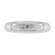 5-3/4" Wide 3 LED ViperEye Light (Clearance/Marker) - Amber LED/Clear Lens