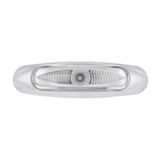 5-3/4" Wide 3 LED ViperEye Light (Clearance/Marker) - Red LED/Clear Lens