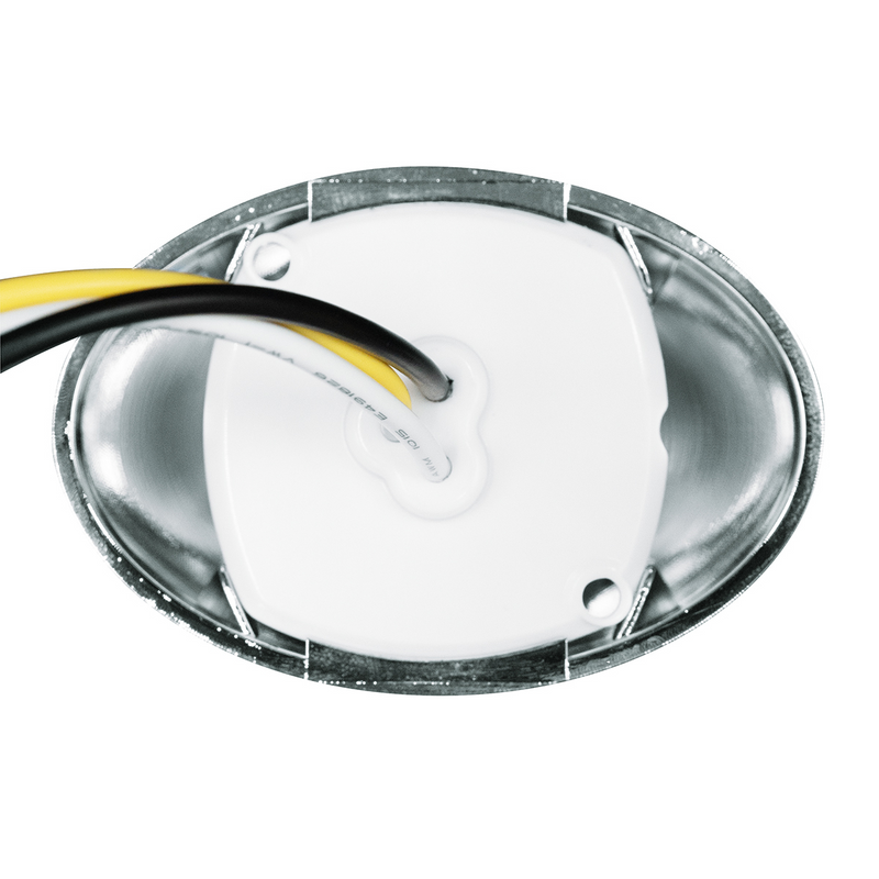 4 LED Double Fury Light (Clearance/Marker)-Amber & Blue LED/Clear Lens