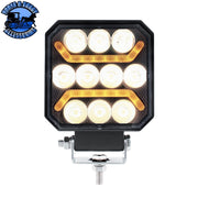 10 LED High Power LED Work Light With "U" Light Guide (Choose Color) Amber LED,Blue LED,Red LED,White LED Antique White