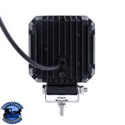 10 LED High Power LED Work Light With "U" Light Guide (Choose Color) Amber LED,Blue LED,Red LED,White LED Black